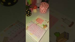 "If My Heart Could Sing" | Soft Aesthetic Journal with me| silver_springz | #shorts #journalingideas