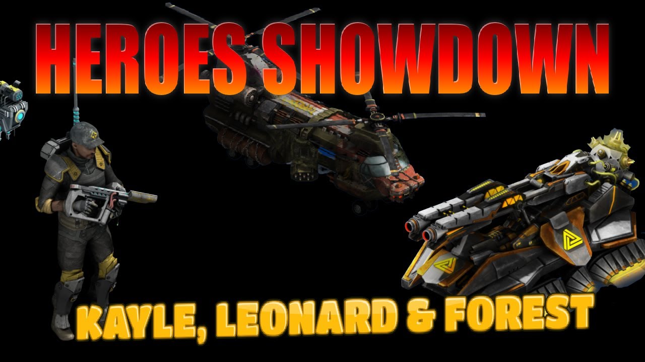 War Commander: Heroes Showdown - Kayla, Leonard & Forest - 1-4.