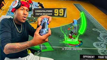 I hit 99 overall on my new GUARD BUILD and now he cant be stopped! Best build and the Best Jumpshot!