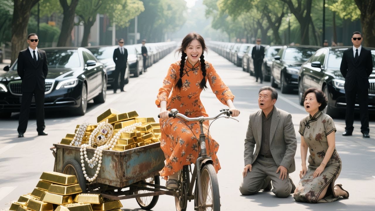 💎الفتاة الريفية الفقيرة طردها والداها بالتبني، ولم يعرفوا أنها وريثة أغنى رجل! الآن يصرخون ندمًا!