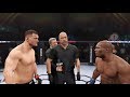 Stipe Miocic vs. Mike Tyson (EA Sports UFC 2) - CPU vs. CPU 🥊