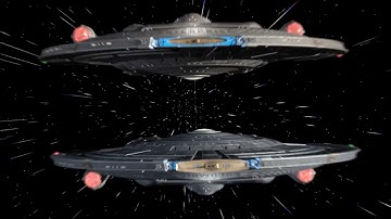 Enterprise NX-01 And Columbia NX-02