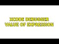 xcode debugger value of expression (3 Solutions!!)
