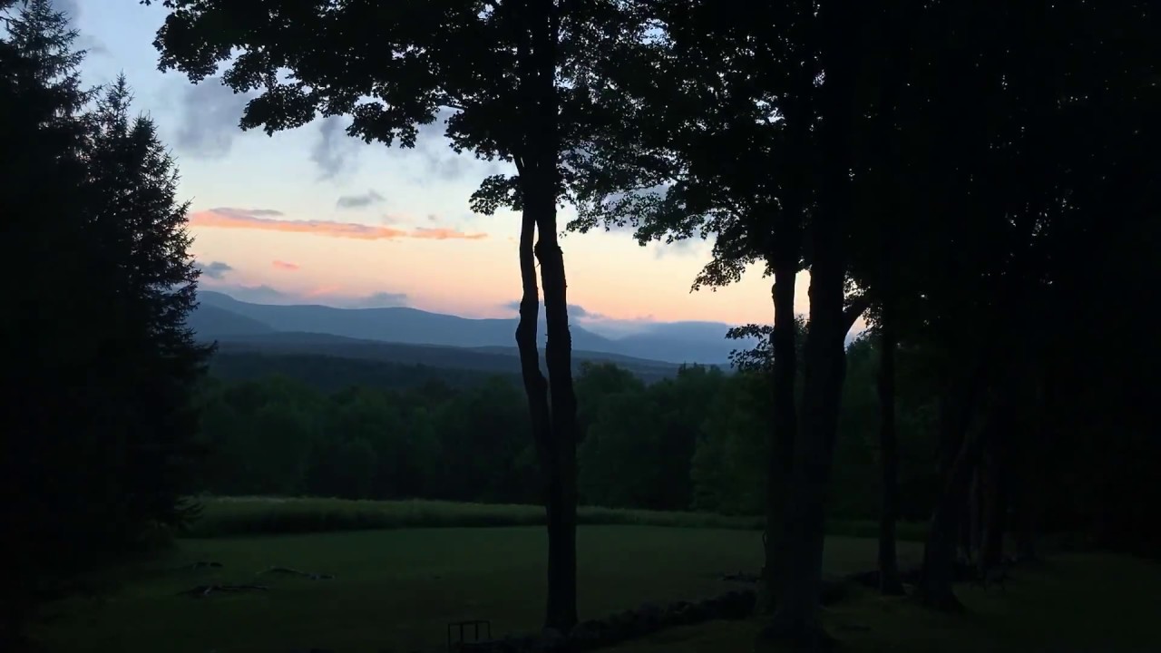 Sunset time lapse Jewett NY