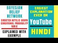 Bayesian Belief Network ll Directed Acyclic Graph and Conditional Probability Table Explained Hindi