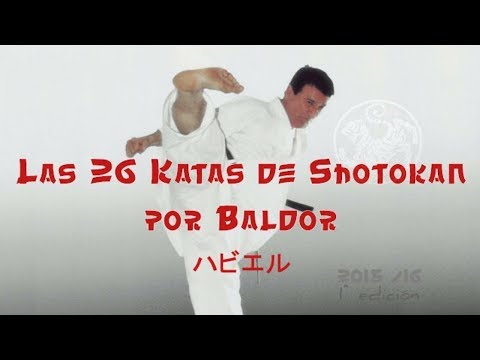 LAS 26 KATAS DE SHOTOKAN  por Baldor ハビエル  1ª edición