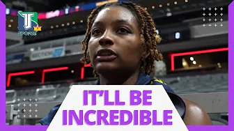 Fever's NaLyssa Smith REACTS to Indianapolis HOSTING the WNBA All-Star Game in 2025 thumbnail