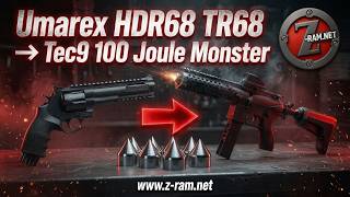 🚀Z-RAM.net🚀 Turning a Stock HDR68 TR68 or HDR50 TR50 into a Tec9 100 Joules Beast 😯 RAM Paintball 🤫