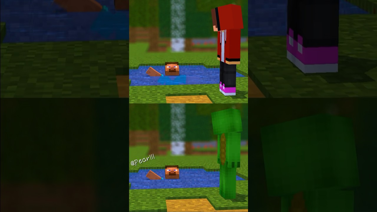 JJ vs Mikey Good deeds vs Bad deeds - Minecraft Animation