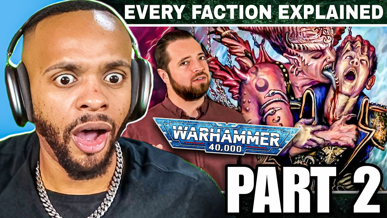 @YaBoyRockLee Reacts  | Bricky Every Faction In War Hammer 40k Part 2 Reaction