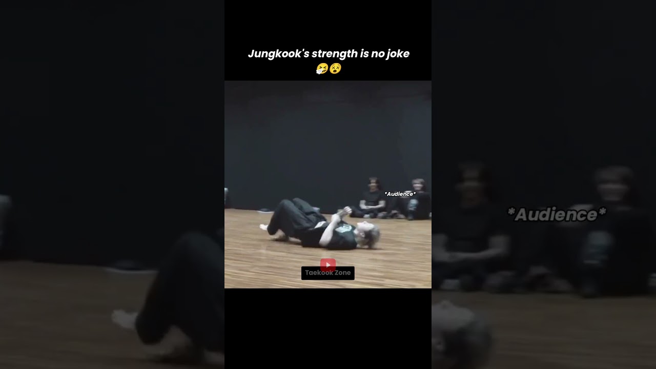 Jungkook's strength is no joke 🤧