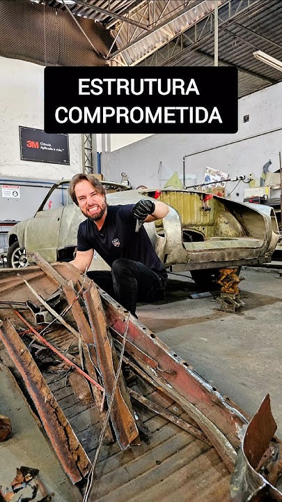Veja a surpresa que encontramos - Karmann Ghia 1968 que parecia bonito!