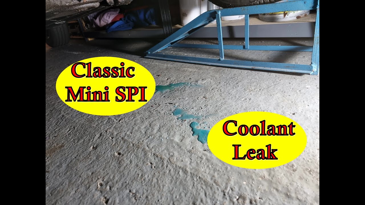 Classic Mini Restoration: Ed Finding The Coolant Leak