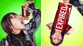 WHAT IF WEDNESDAY ADDAMS’S FOODS WERE PEOPLE | FUNNY & CRAZY OBJECT WAS ALIVE BY CRAFTY HACKS PLUS