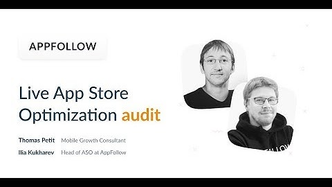 ASO Audit with AppFollow and Thomas Petit