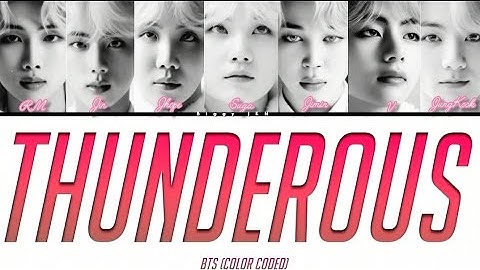 [AI COVER] HOW WOULD BTS SING _THUNDEROUS (소리꾼)_  BY STRAY KIDS (COLOR CODED)