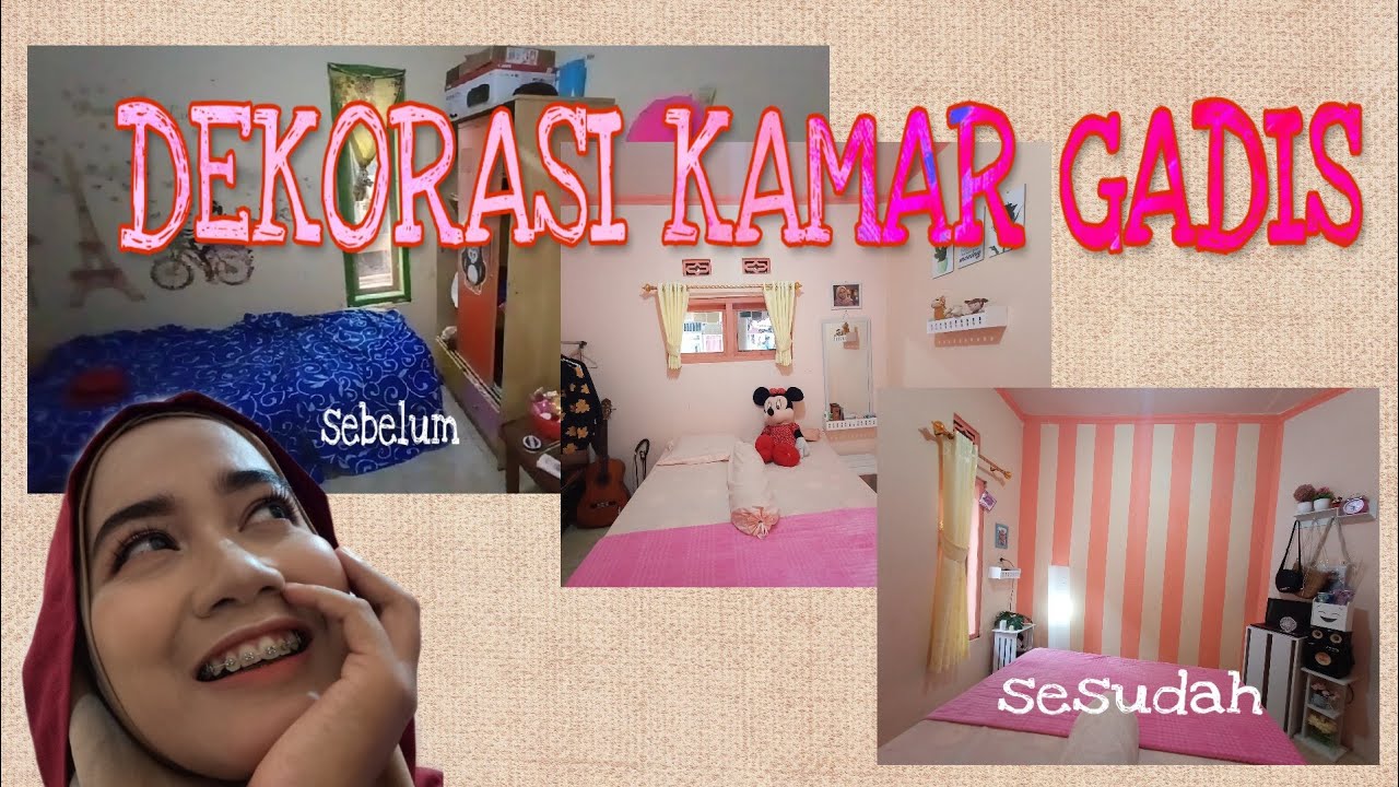  DEKORASI  KAMAR  GADIS YouTube 