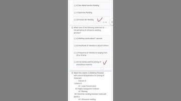 Advances in welding and joining technologies Week 7 Nptel