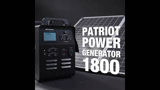 The Patriot Power Generator 1800! For good. We have a very limited number left.