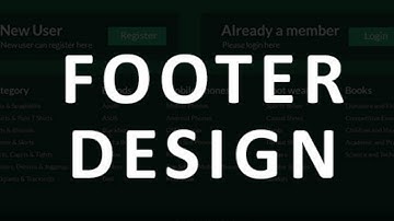 How to Design Footer in Oracle Apex