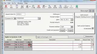 Peachtree Tutorial Applying Credit Memos Sage Training Lesson 19.2