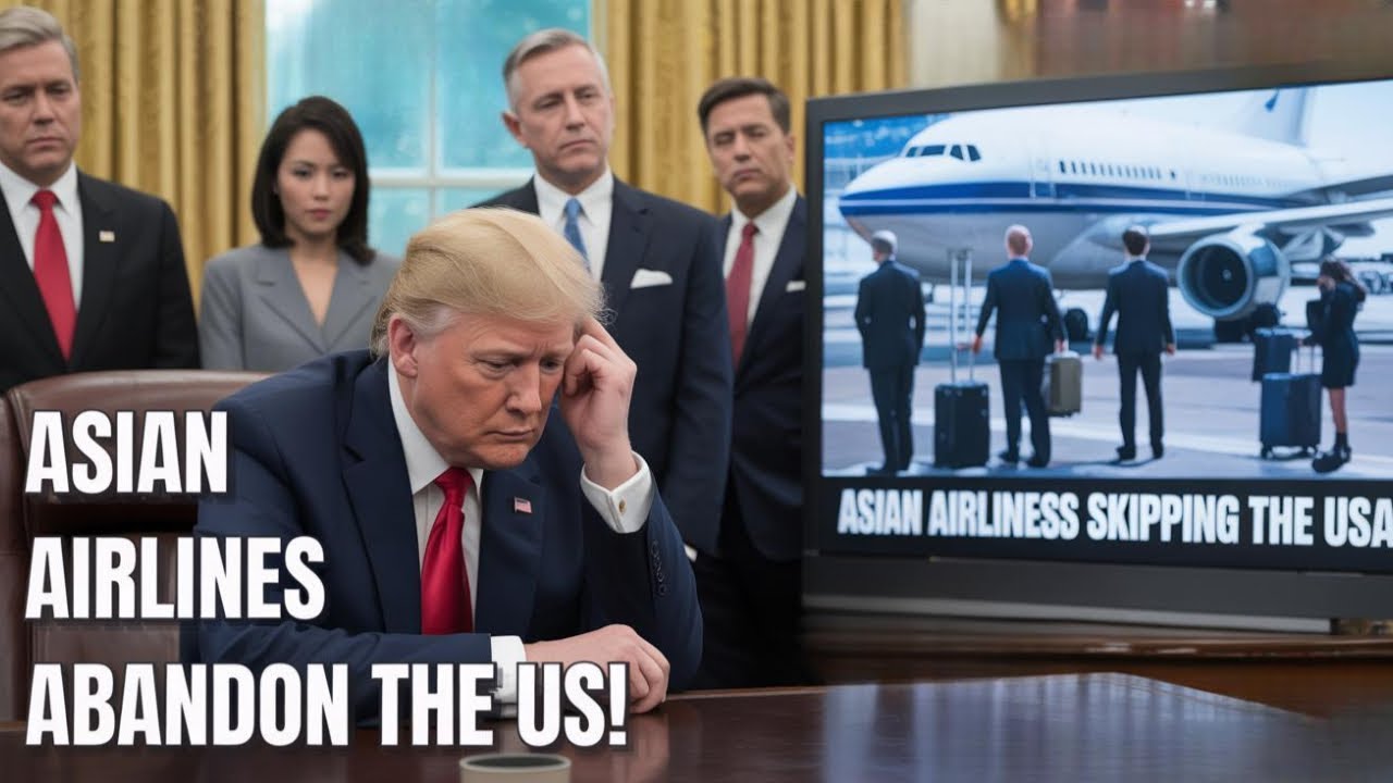 Азиатские авиакомпании покидают Америку — США сталкиваются с авиационными потрясениями из-за сокр...