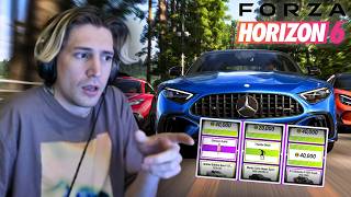 xQc SPINS FOR GOLD in Forza Horizon 6