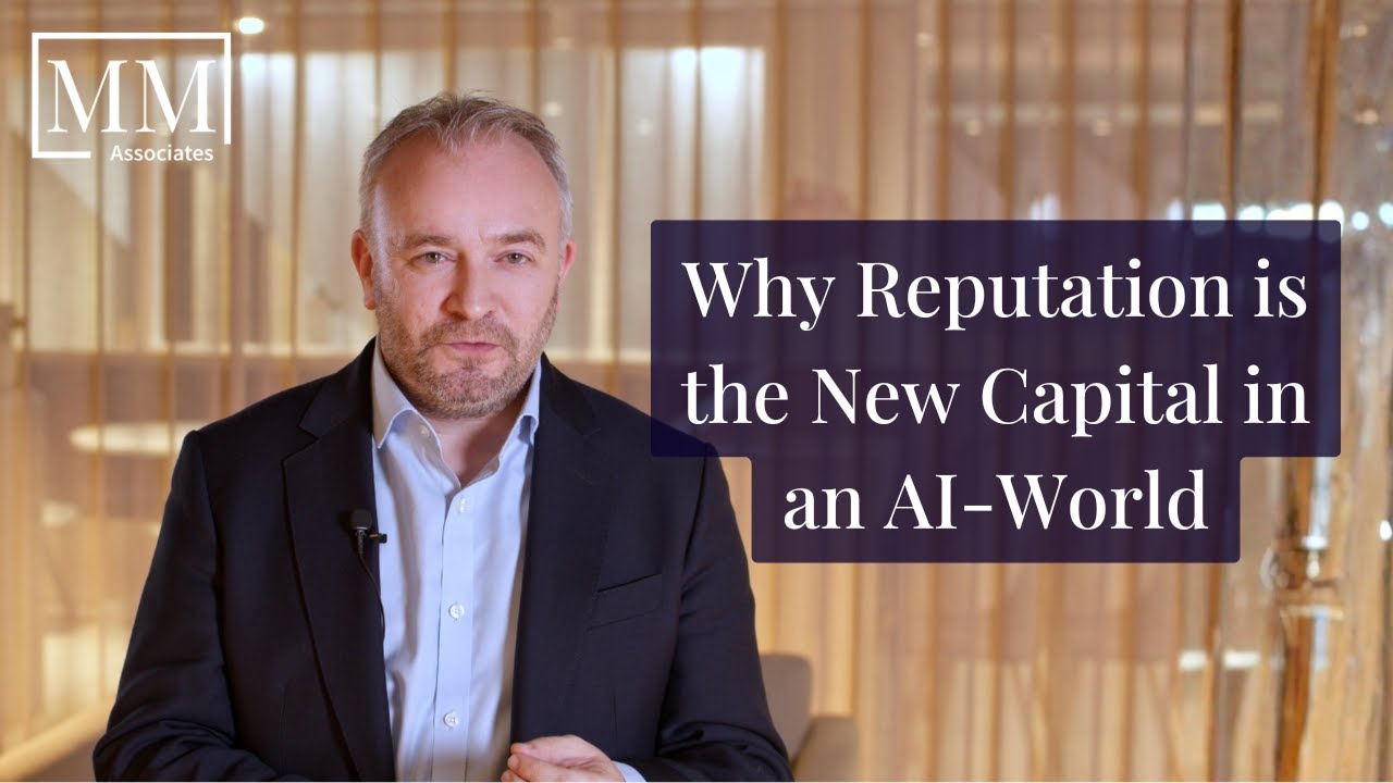 Why Reputation is the New Capital in an AI-World