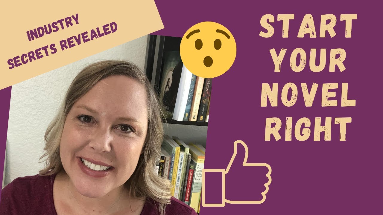 How to START YOUR NOVEL: 4 Key Elements - YouTube