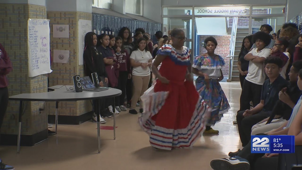 Duggan Academy celebrates Hispanic Heritage Month - YouTube
