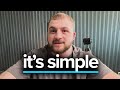 you only need ONE ofm strategy