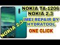 Nokia 2.3 imei Repair By Hydratool Nokia TA 1206 imei Repair By Hydratool