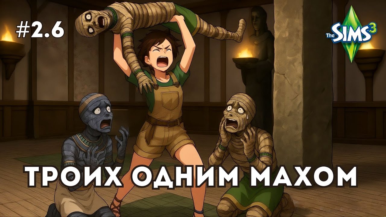 Прошла пещеру дракона в Sims 3