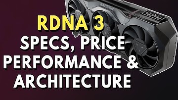 RDNA 3 Specs, Price & Performance & GROUNDBREAKING Architecture | RX 7900 XT 7900 XTX & FSR 3