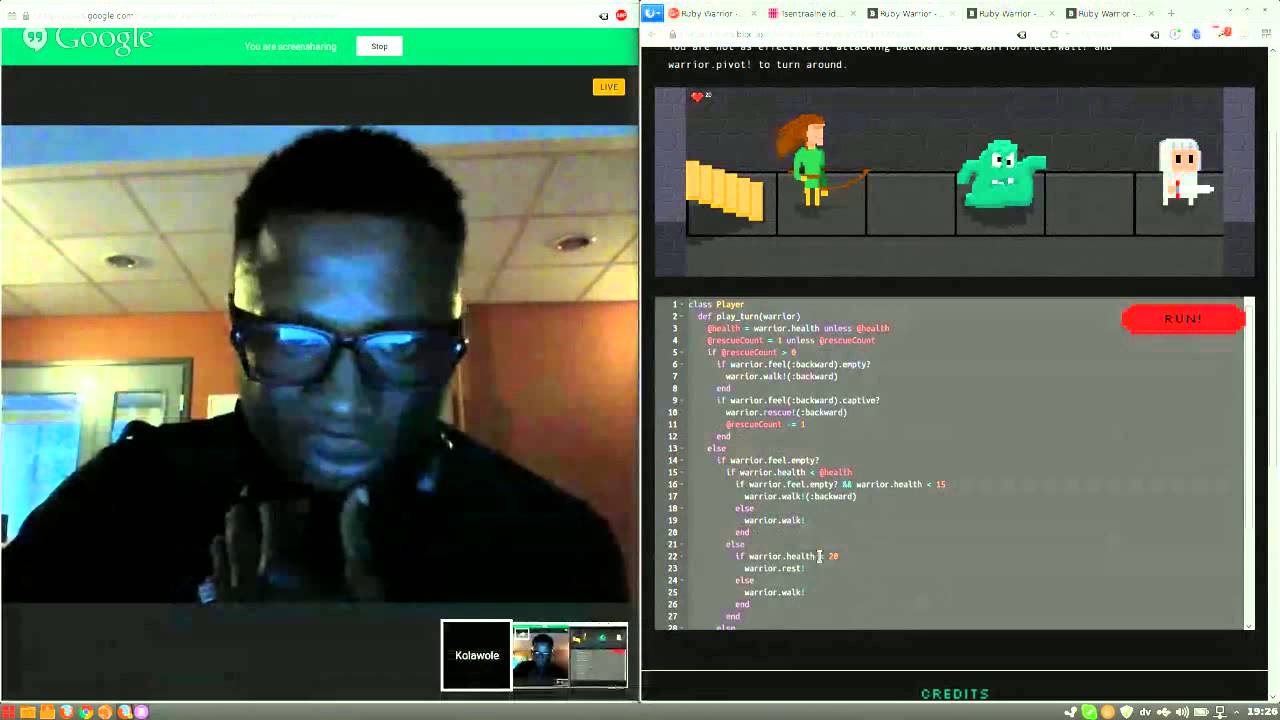 Ruby Warrior - YouTube