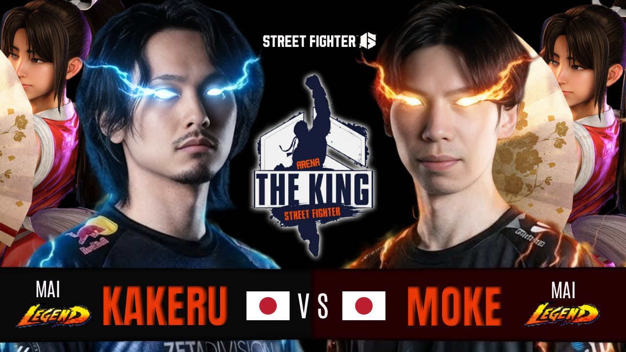 🔥 SF6 ▰ KAKERU (Mai) vs MOKE (Mai) ▰ Street Fighter 6 🔥