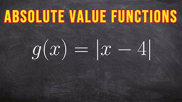 How To Graph Absolute Value Functions - Domain & Range - Part 2