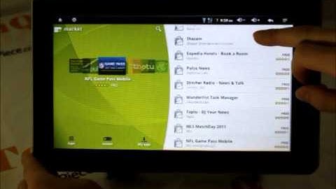 Latest ZeniThink Z102 ZePad Android 2.3 Cortex A9 Tablet GPS 3G WIFI