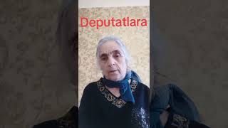 Allahı Görmüşəm Və Qarğışım Çox Ağırdı Ay Deputatlar