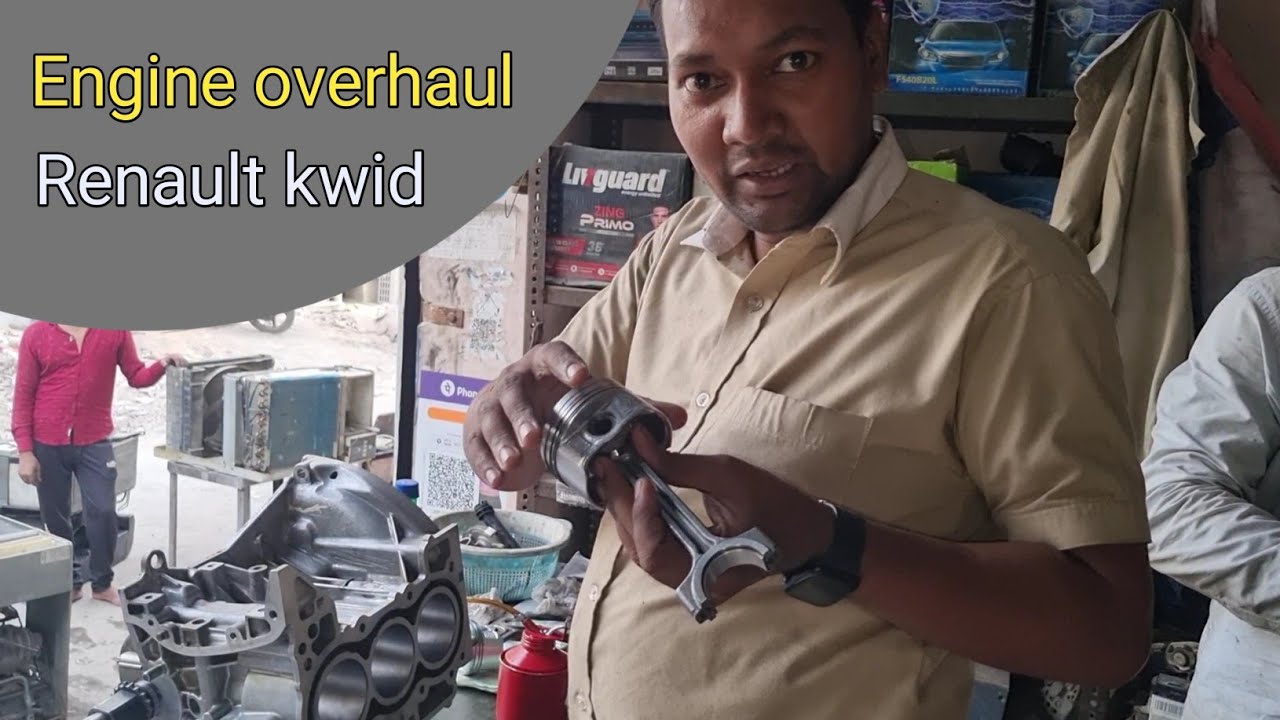 Engine overhaul Renault kwid