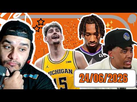 RECAP DA 1a RODADA DO DRAFT DA NBA! / Swish TV Show #481