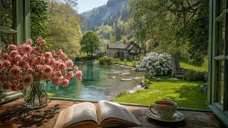 beautiful summer morning by the lake 🍃 soft piano for deep focus, reading, studying & working screenshot 3