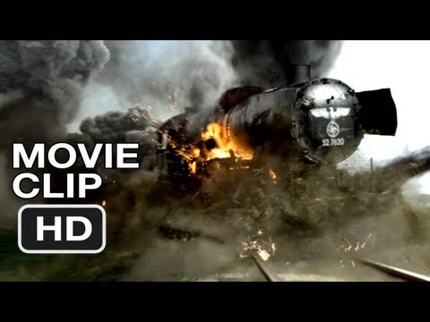 Red Tails Movie Clip #1 - Train Attack (2012) HD