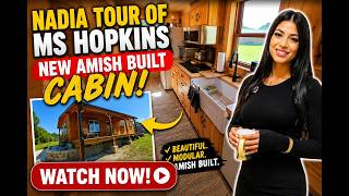 NADIA DOES FULL WALK-THROUGH OF MS. HOPKINS MODERN BIG BERTHA 2.0 PREFAB MODULAR CABIN 