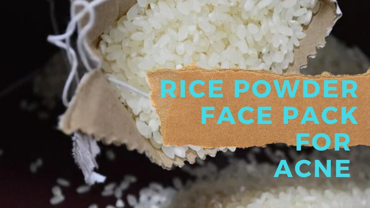 Rice Powder Face Pack for acne एक्ने से पाएँ छुटकारा Pimple ko dur