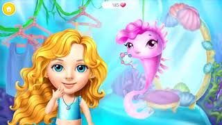 Sweet Baby Girl Mermaid Life - Magical Ocean World -Play Dress Up, Clean Up Fun Care Games For Girls