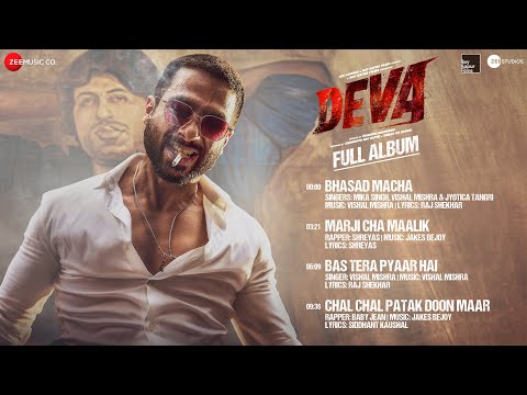 Deva - Full Album | Shahid Kapoor & Pooja Hegde | Vishal Mishra | Jakes Bejoy