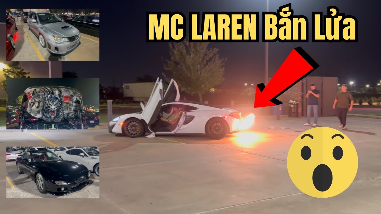 Car Meet cuối tuần - P12 McLaren bắn lửa ( Supra, GTR, S Chassis, Honda Beat, Mr2 Spyder ...etc)