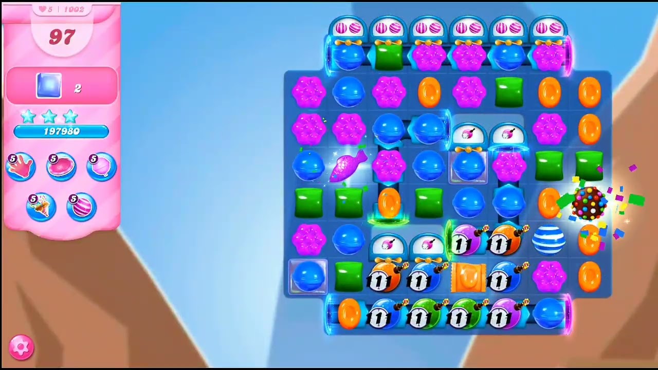 OMG! I Just Crashed and Burned at Candy Crush Saga LEVEL 1002?!