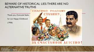HIST A377 Seeing Images in History